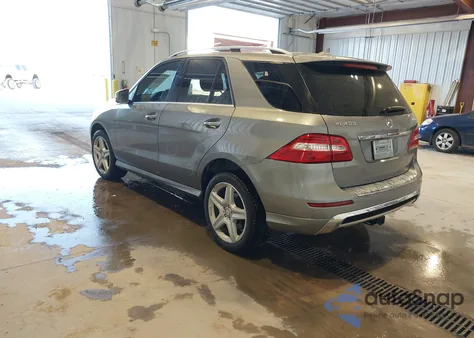 2015 Mercedes-Benz Ml 400 4Matic from USA, damaged, VIN 4JGDA5GB7FA483133